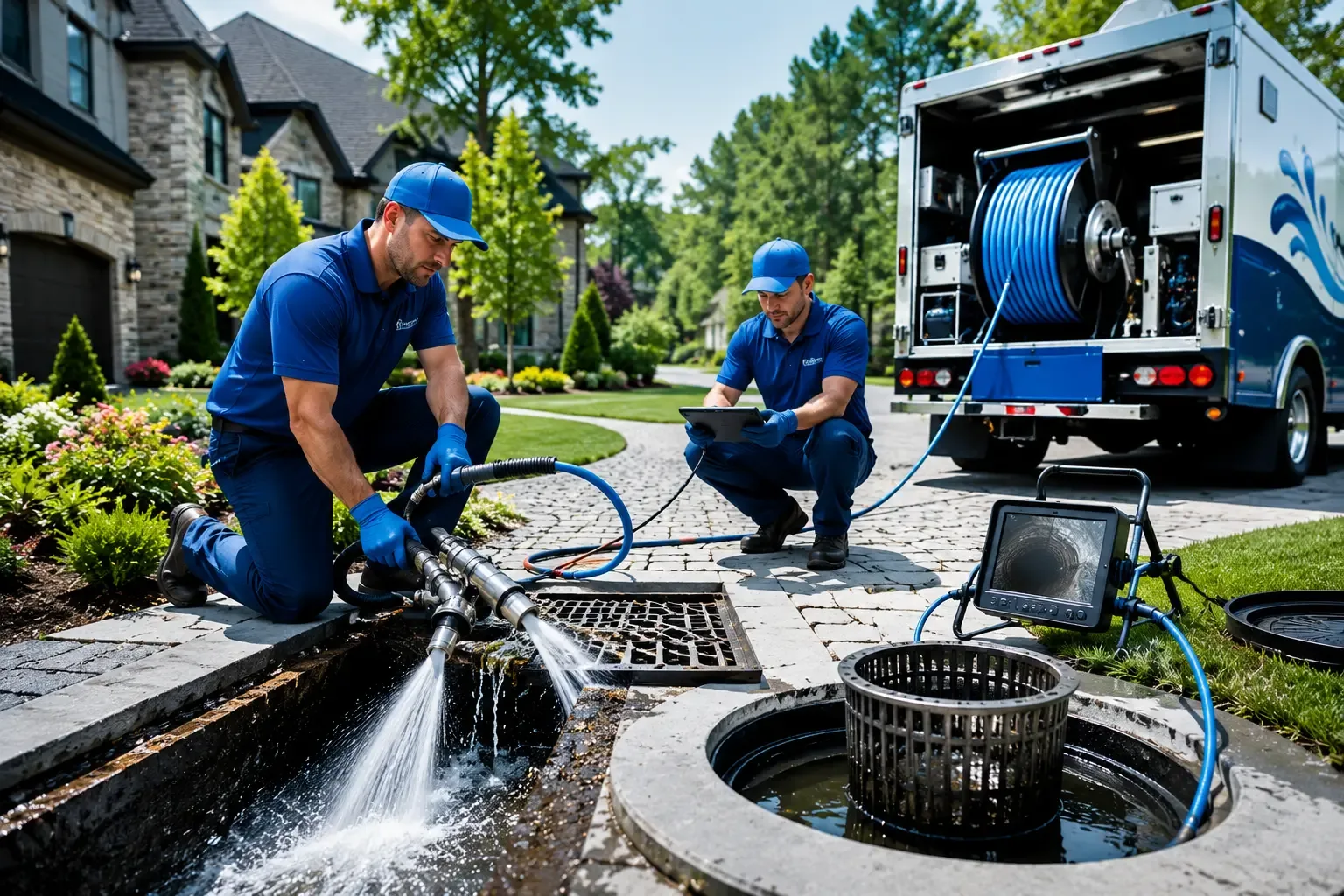 Local outdoor drain cleaning professionals in Fredericktown, OH